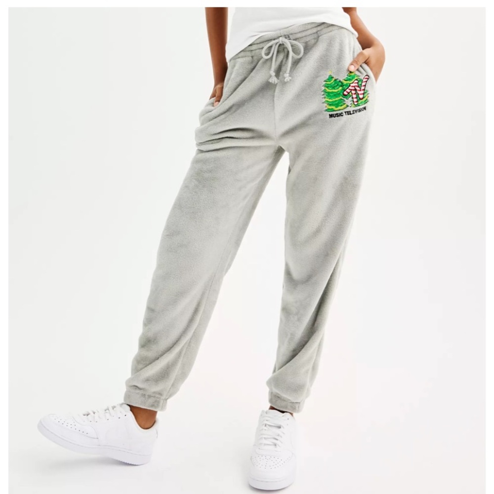NEW MTV Fleece Joggers